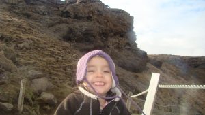 Helen Blackwell Age 4 In Iceland